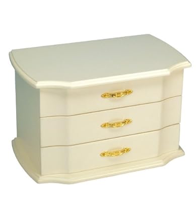 Musicboxworld Wooden Jewellery Box With Drawers Playing For Elise