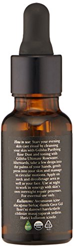 glsha Regenerative Night Rose Elixir, 0.61 Fl Oz