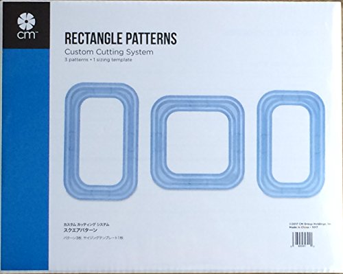 Rectangle Custom Cutting System Patterns (3/pk) by Creative Memories