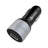 Dual USB Car Charger-oulin's Quick Charge 3.0 and 5V/2.4A 30W Total Output Car Charger for Samsung Galaxy S8/S7/Edge,iPhone 7/6s/Plus,iPad Pro/Ari 2/Mini,Nexus,HTC and Dashcam (Black)
