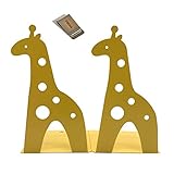 E'Plaza 1 Pair Heavy Bookends Metal Decorative 8.2