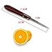 Fyess 5 PCS Rosewood Handle Letter Opener Wooden Handle Stainless Steel Blade