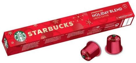 Amazon Starbucks Nespresso ホリデーブレンド カプセル 10p 5セット コーヒーカプセル50個 Nespresso ネスプレッソ カフェポッド コーヒーカプセル 通販