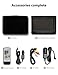 FOYU Portable DVD Player, 5 Hours Rechargeable Battery, Support USB/SD Card/Sync TV and Multiple Disc Formats, with car headrest case (9.8 Inches)