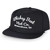 WHISKEY BENT HAT CO. The Frio Snapback Rope Hat - Vintage Baseball Cap, Adjustable Outdoor and Trucker Cap, One Size Fits All