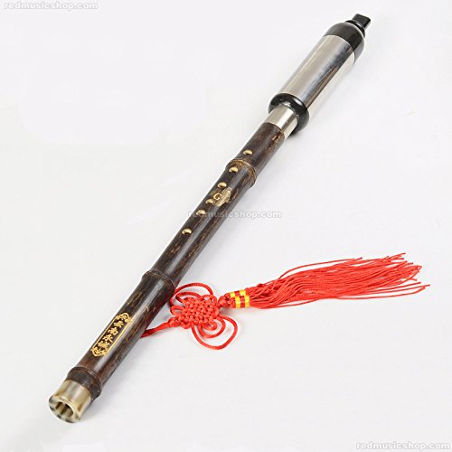 Quality Purple Bamboo Bawu Flute, Played Vertically, G Key