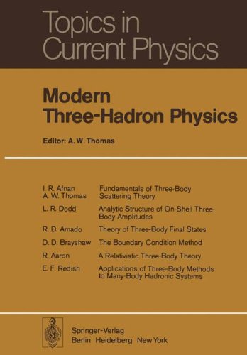 Modern Three-Hadron Physics (Topics in Current Physics)