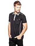 GUESS Men's Meuse Slub Polo
