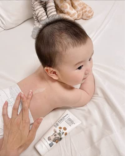 VIVAIODAYS Organic Apricot Oil Face & Body Lotion for Baby & Family, Travel-Size Moisturizer with Aloe & Olive Oil, Gentle Hydration for Sensitive Skin, 3.4 fl. oz.