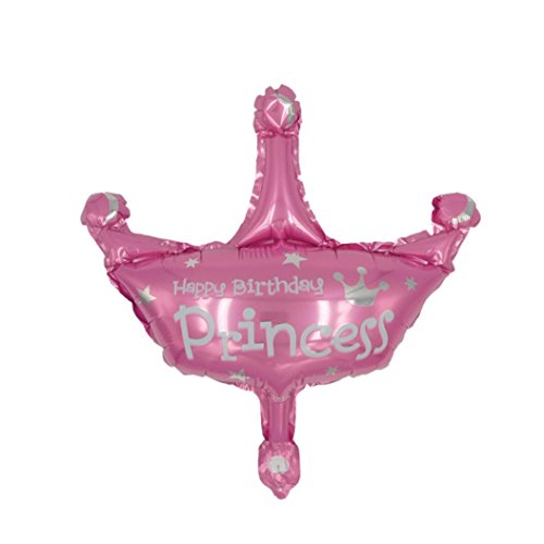 Botrong 30'' Number Foil Balloons Digit Helium Birthday Party Banner Baby Shower Decor (Number 5)