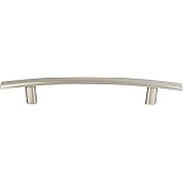 Atlas Homewares A810-BN 7-3/4-Inch Euro-Tech Collection Curved Line Pull, Brushed Nickel