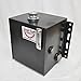 Tool-Tuff 15-Gallon Hydraulic Fluid Reservoir Tank, Side Vertical Mount, w/Temp Gauge, Sight-Gauge & Breather/Strainer Fill Cap