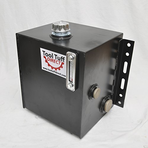 AgKNX 15-Gallon Hydraulic Fluid Reservoir, Vertical-Mount, W/Temp Gaug
