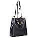 Women's PU Cat Prick Ear Casual Shoulder Bag Cut Kpling Big Tote Handbag Purse Black