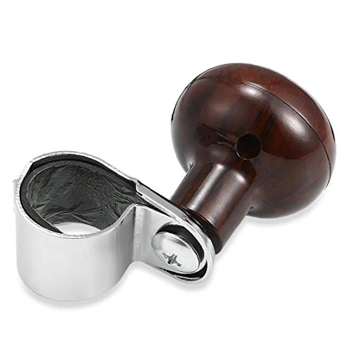 Auto Steering Wheel Spinner Oriëntatie Ball draaien Helper WOODCar Parts - Afbeelding 5