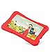 Dragon Touch 7-Inch. Quad Core Android Kids Tablet, IPS Display with Wifi and Camera and Games, HD Kids Edition, Zoodles Pre-Installed - Red Silicone