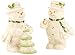 Lenox Happy Holly Days Decorate The Tree Snowman Salt & Pepper Shakers