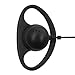 AOER D-Sharp Ear Hanger with PTT MIC for Motorola MOTOTRBO XPR-6300 XPR-6350 XPR-6380 XPR-6500 XPR-6550 XPR-6580 XPR-7350 XPR-7550