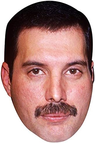 BMPrintShop Ltd - Freddie Mercury Fancy Dress Celebrity Party Face Mask