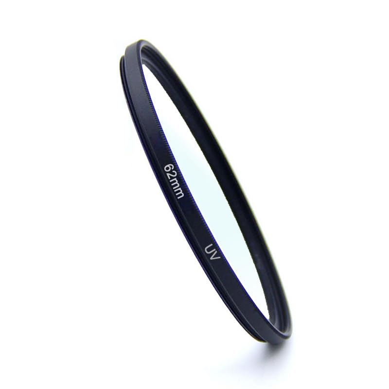 62mm HD UV Filter for Nikon Nikkor Z 50-250mm/85mm F1.8D/105mm F2.8G 60mm F2.8 Lens for Z50，for Sony RX10 CX900E AX100E E18-200LE II E10-8 Lens -1Pack