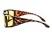 Eagle Eyes Night-LITE FitOns Night Driving Glasses with Anti Reflective Coating - Tortoise