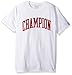 Champion Men's Athletic Men's Classic T-Shirt (GT280), White-Y06798, X-Large