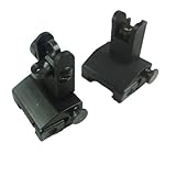 MUDCAT OUTDOORS Heavy Duty Iron Flip Up / Fold Down Front &amp; Rear Back up Sight Set (Misc.)