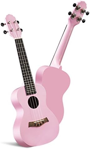 Ukulele LINGZHIGAN 27 Inch 30 Inch Female Student Hawaiian Small Guitar Pink Uklele Musical Instrument (Size : 30 Inch)