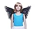 FashionWings (TM Children's Black Butterfly Style Costume Feather Angel Wings