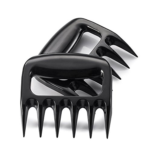 Qitu BBQ Meat Claws Pulled Pork Shredder Claws-Shredding Handling & Carving Food-Bear Claws Shape , Set Of 2