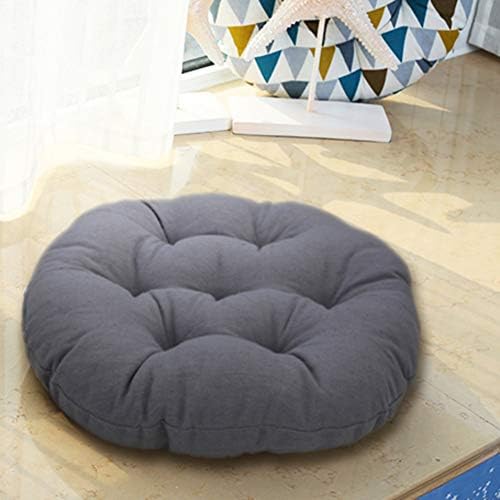 XMZDDZ Thicken Round Chair Cushion,Tatami Office Chair Cushion Chair Pads Floor Mat Seat Cushion for Garden Living Room Pads-U diameter58cm(23inch)