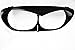 Mutazu 283900017 Vivid Black Road glide headlight bezel