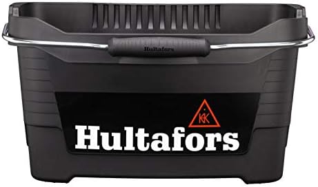 Hultafors Tool Bucket 15 litres I I Holds up to 100 kg, Black, 1 Werkzeugeimer