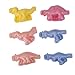 6 Colorful Plastic Dinosaur Dough Plasticine Mold Crafting Tool by Generic