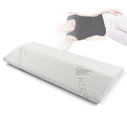 EasyLife185 Soft Memory Foam Sleeping Pillow for Lower Back Pain,Multifunctional Lumbar Support Cushion for Hip,Sciatica and Joint Pain Relief,Orthopedic Side Sleeper Bed Pillow