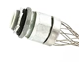 Leviton L7912 4-Inch, Straight, Male, Aluminum