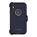 OtterBox Defender Series Screenless Edition Case & Holster for iPhone X/Xs (Renewed) - Stormy Peaks (Agave Green/Maritime Blue)