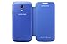 Samsung Galaxy S4 Mini Flip Cover Folio Case - Light Blue