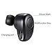 [#1 New Version] PChero Mini Smallest Invisible Wireless Bluetooth Headphone Earbud with Mic for Smartphones, Greater Sound Quality than S530 Earbud - [Black]
