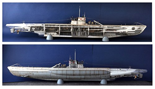 Trumpeter 06801 German WWII Dkm U-boat Type Viic U-552 Plastic Model Kit 1:48