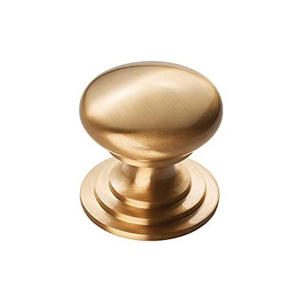 Carlisle Brass M47ESB FTD Victorian KNOB 50MM, Satin Brass