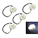 Xprite 4pc White LED Hide Away Strobe Tube for 80w / 120w / 160w Kits Headlight Replacement Bulbs