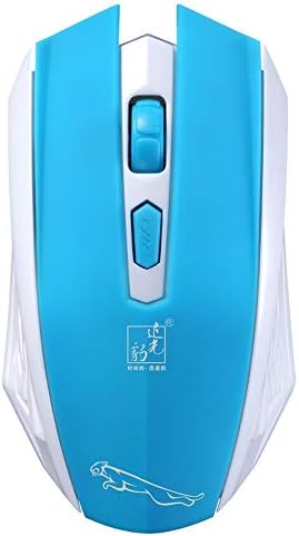 2.4G Wireless Mouse – Ergonomic Design with Sculpted Right-Hand Shape, Compatible with Apple Mac and Microsoft Windows Computers, USB Unifying Receiver (Blue)