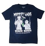 Mad Engine Men's Muppets Lab Beaker T-Shirt - Navy