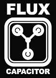 Keen Flux Capacitor Vinyl Decal Sticker|Cars Trucks Walls Laptop|White|5.5 in|KCD366