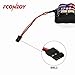 FCONEGY NiMH Battery Receiver Battery Pack 6.0V 1700mAh 5-Cell Hump Pack with BBL2 Plug for RC Transmitter and Receiver