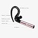 Guoer Bluetooth 4.1 Headset Noise Cancellation Earphone for iPhone Android Smartphones and Bluetooth-enabled Devices(Rose Gold)