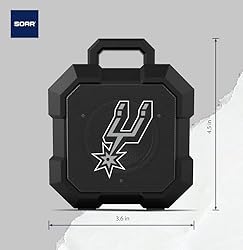 SOAR NBA Shockbox LED Wireless Bluetooth Speaker