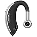 Sunbona Waterproof Headset Bluetooth 4.0 Universal Wireless Ear Hook Sports Jogging Stereo Earphone for iPhone iPad iPod Samsung Galaxy and More (Silver)