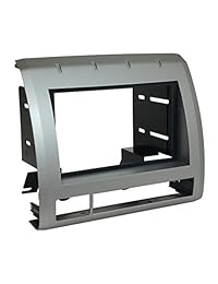 Scosche Dash Kit para 2009 uptoyota Tacoma doble DIN Kit Color Matched Luz Plata, Gris